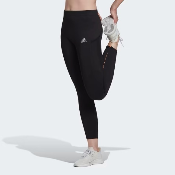 NEW!! ADIDAS FASTIMPACT COLD.RDY WINTER RUNNING LONG LEGGINGS - XL - Picture 3 of 14